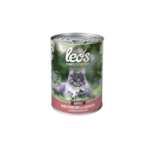 Leo's complete cat food Adult chunkies with beef