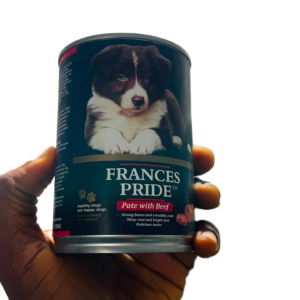 Frances Pride  canned dog food
