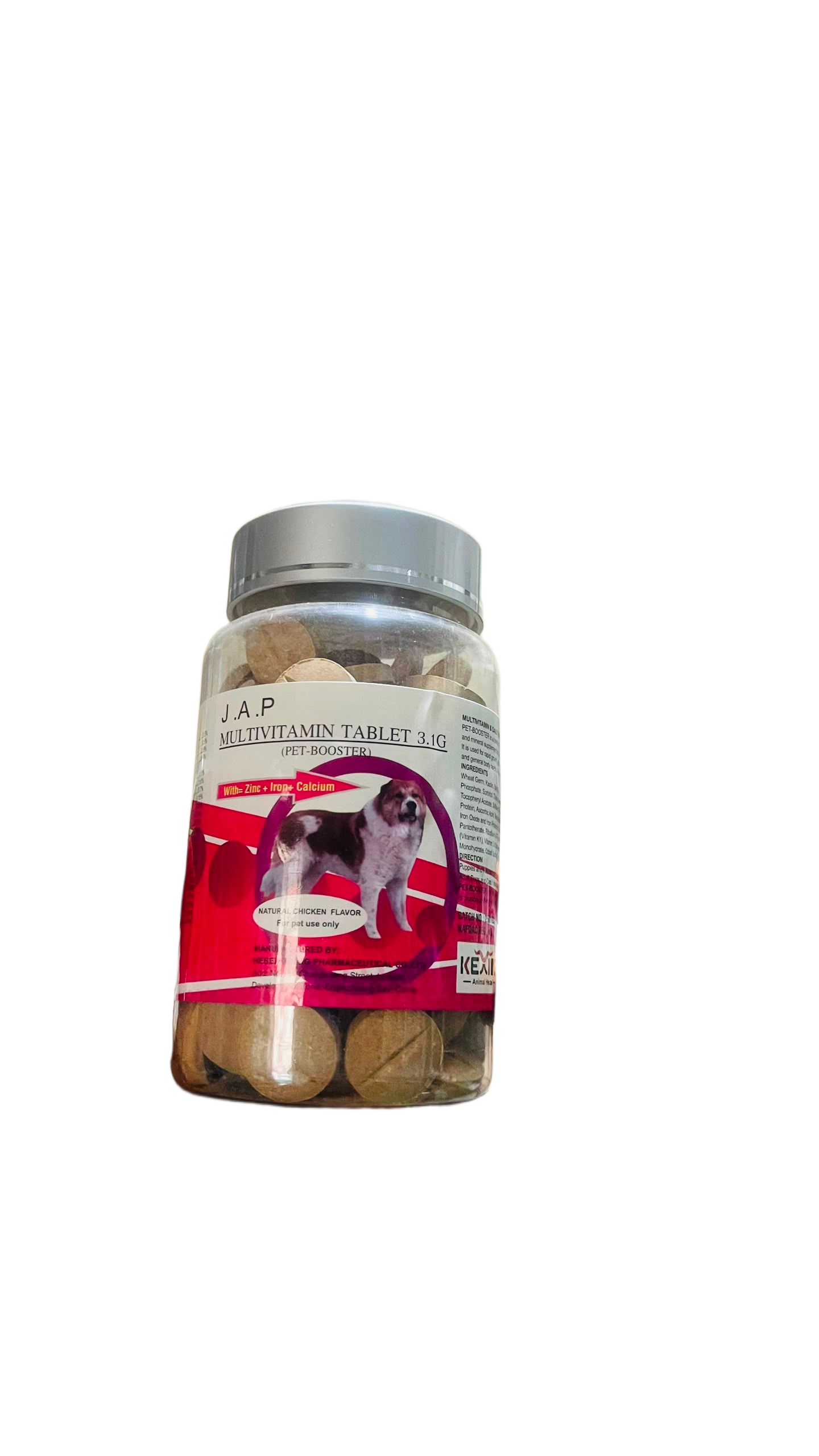 pet booster J.A.P multivitamins tablets (pet-booster)