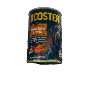 Booster ( chicken , turkey and carrots)