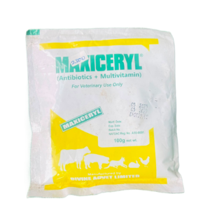 Maxiceryl ( antibiotics + multivitamin)